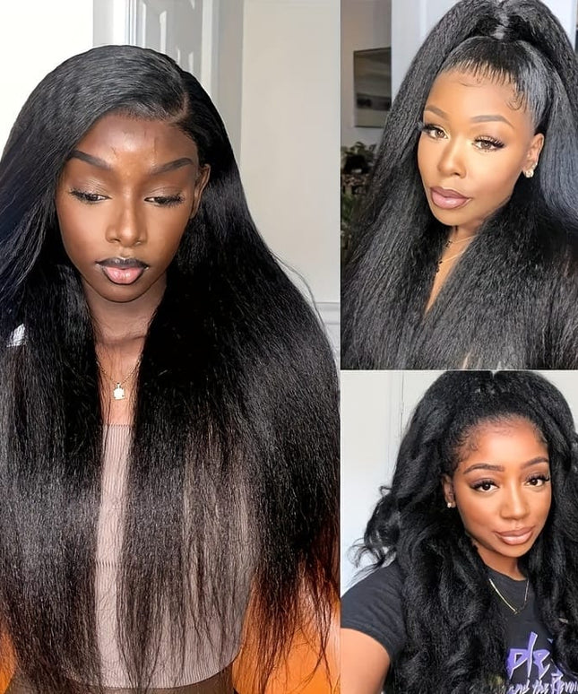 KissICON Kissicon Kinky Straight Clip In Wig