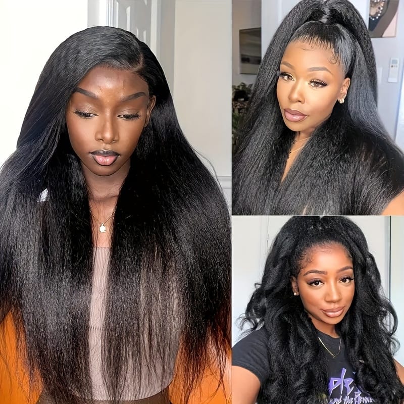 KissICON Kissicon Kinky Straight Clip In Wig