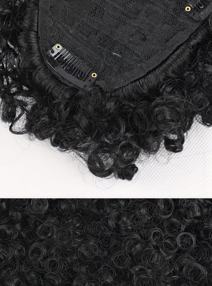 KissICON [KissIcon]KKSILK Afro High Puff Ponytail - Drawstring Bangs