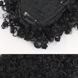 KissICON [KissIcon]KKSILK Afro High Puff Ponytail - Drawstring Bangs