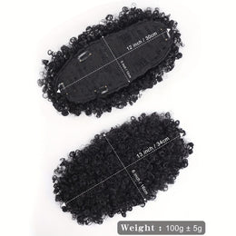 KissICON [KissIcon]KKSILK Afro High Puff Ponytail - Drawstring Bangs
