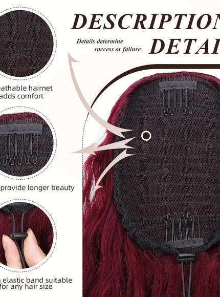KissICON KissIcon KooKaStyle Ponytail Extension 26 Inch - Drawstring