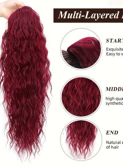 KissICON KissIcon KooKaStyle Ponytail Extension 26 Inch - Drawstring