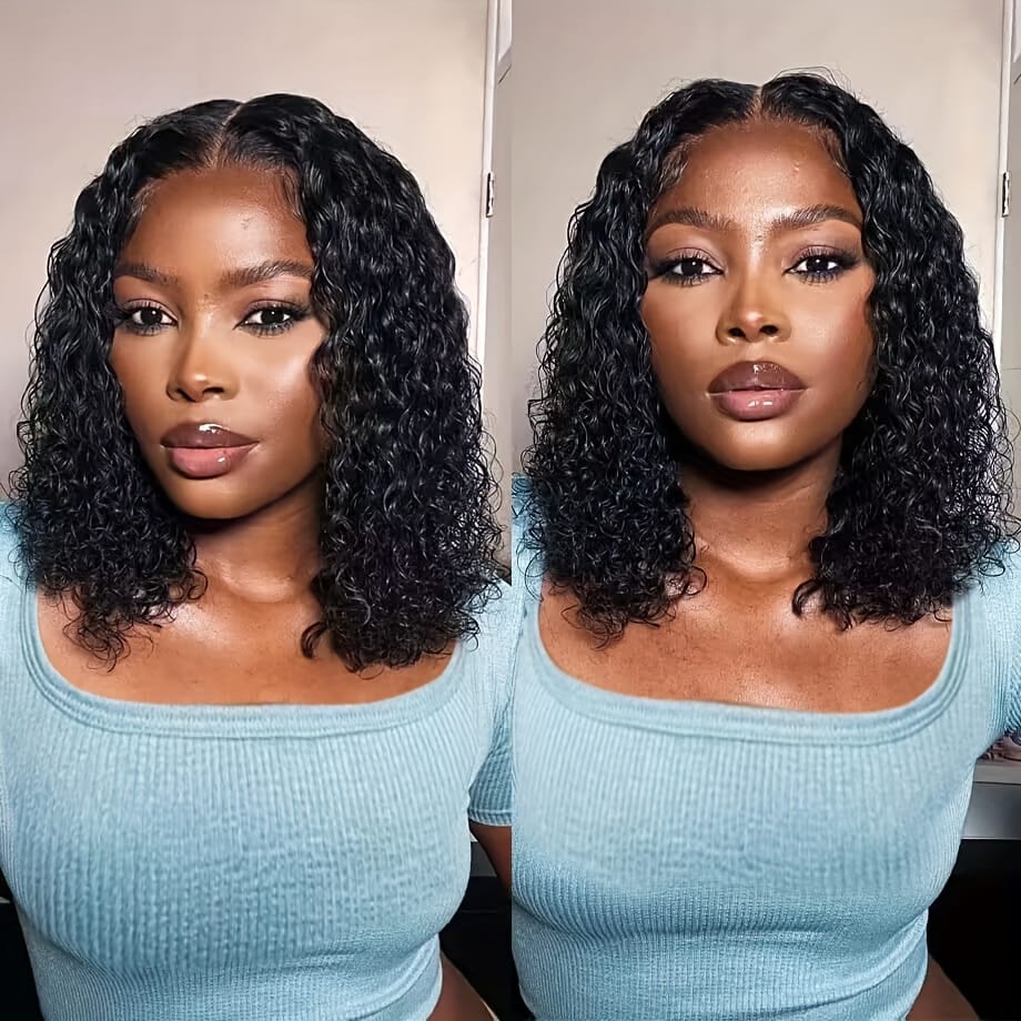 KissICON Kissicon Lace Front Deep Wave Bob