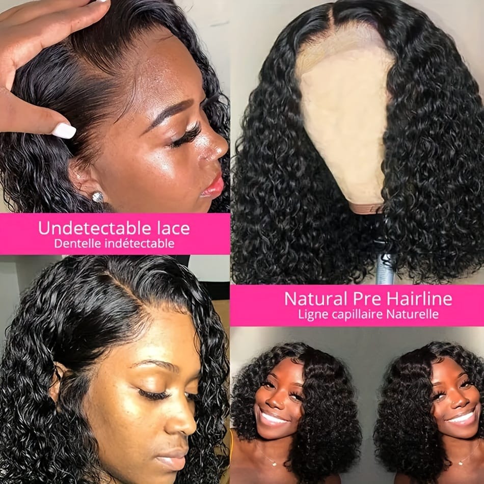 KissICON Kissicon Lace Front Deep Wave Bob