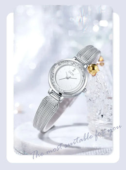 KissICON KissIcon Ladies Watch - Flowing Sand Diamond Strap