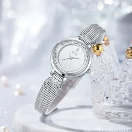 KissICON KissIcon Ladies Watch - Flowing Sand Diamond Strap