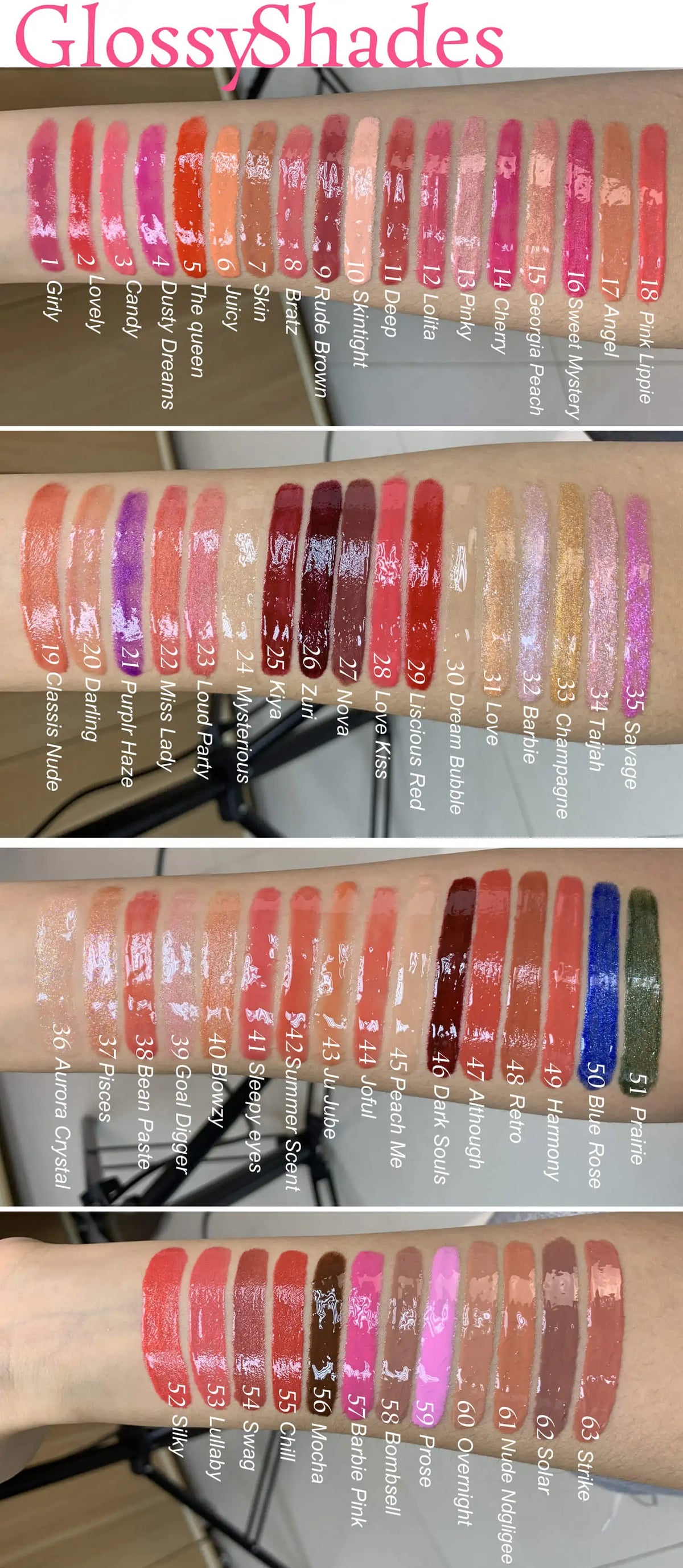 KissICON KissIcon Led Light Lip Gloss With Mirror -