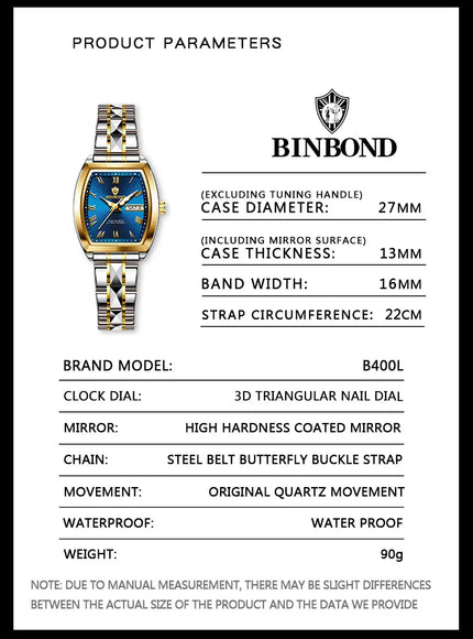 KissICON KissIcon Light Luxury Women Watch - Waterproof Calendar