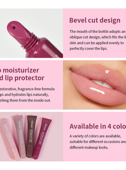 KissICON KissIcon Lip Hydrating Glitter Lip Gloss High Shine