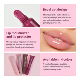 KissICON KissIcon Lip Hydrating Glitter Lip Gloss High Shine