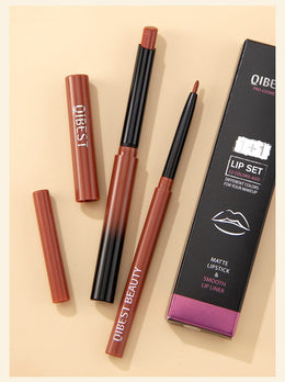 KissICON KissIcon Lipstick Lipliner Set- Matte Waterproof Lip Liner