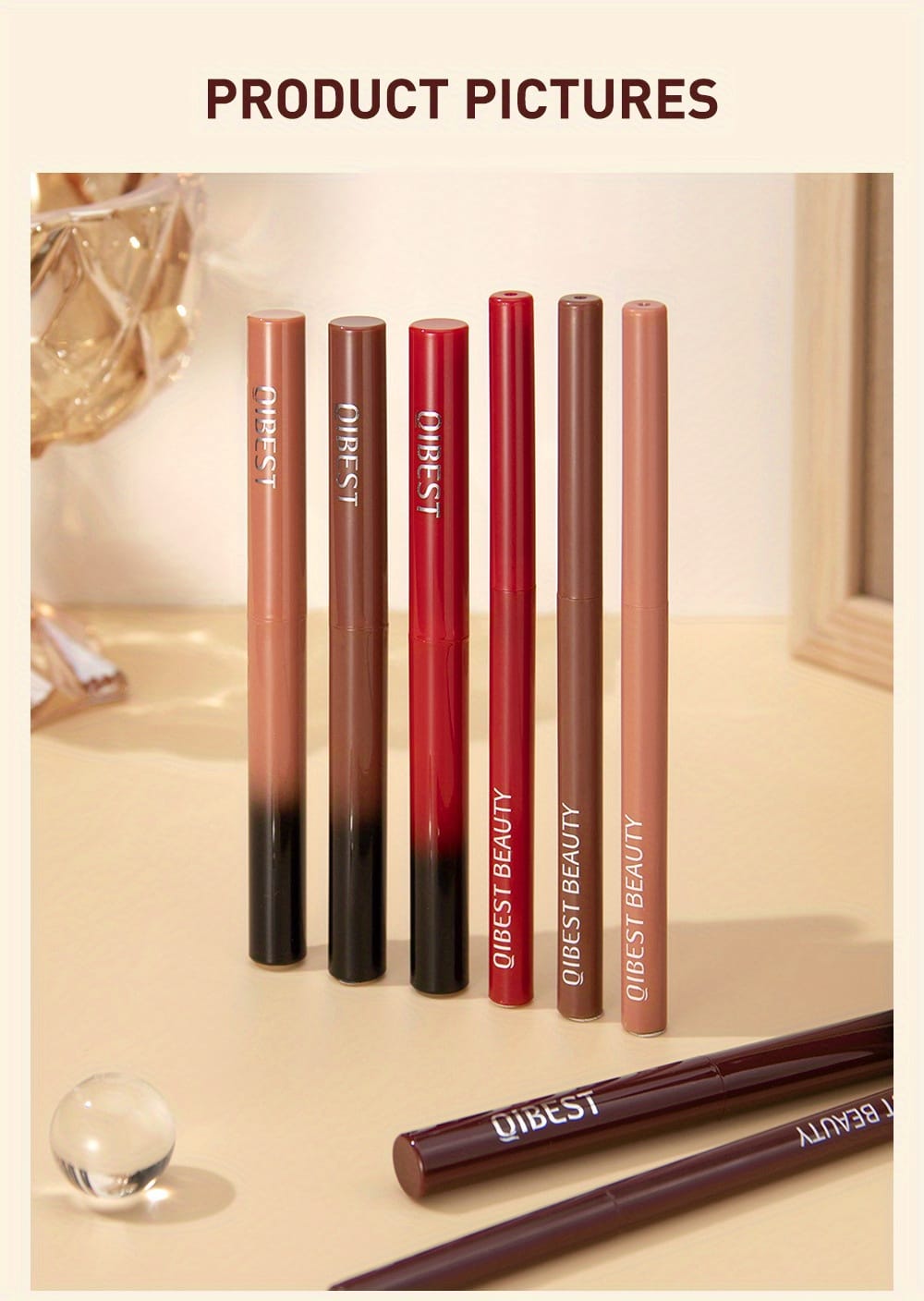 KissICON KissIcon Lipstick Lipliner Set- Matte Waterproof Lip Liner