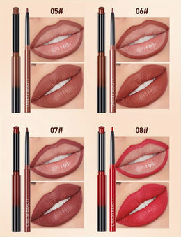 KissICON KissIcon Lipstick Lipliner Set- Matte Waterproof Lip Liner