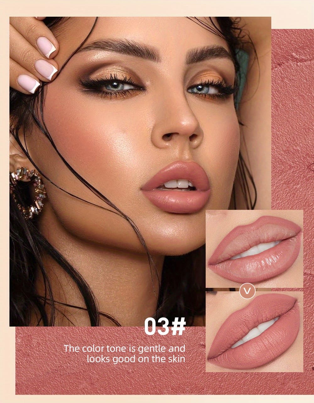 KissICON KissIcon Lipstick Lipliner Set- Matte Waterproof Lip Liner
