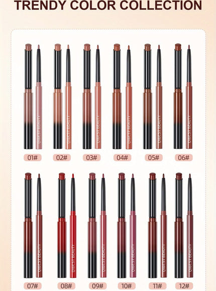 KissICON KissIcon Lipstick Lipliner Set- Matte Waterproof Lip Liner