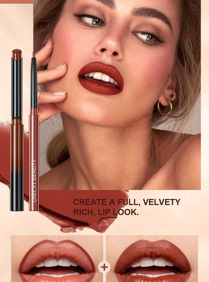 KissICON KissIcon Lipstick Lipliner Set- Matte Waterproof Lip Liner