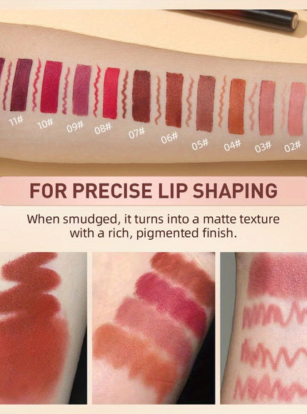 KissICON KissIcon Lipstick Lipliner Set- Matte Waterproof Lip Liner