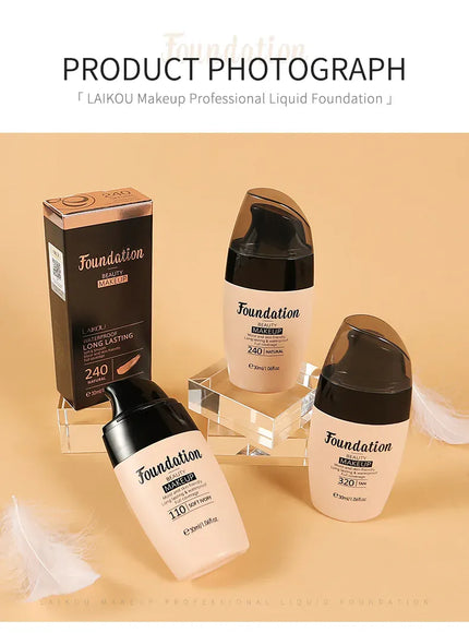 KissICON KissIcon Liquid Foundation Waterproof High Coverage