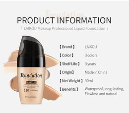 KissICON KissIcon Liquid Foundation Waterproof High Coverage