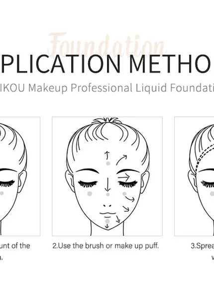KissICON KissIcon Liquid Foundation Waterproof High Coverage