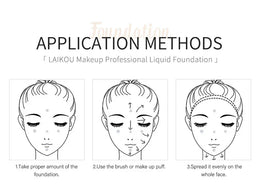 KissICON KissIcon Liquid Foundation Waterproof High Coverage