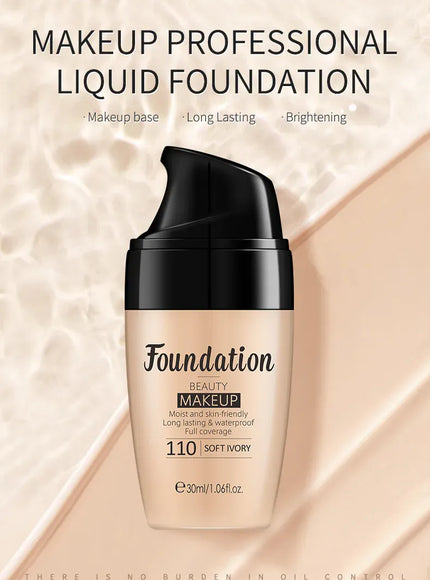 KissICON KissIcon Liquid Foundation Waterproof High Coverage