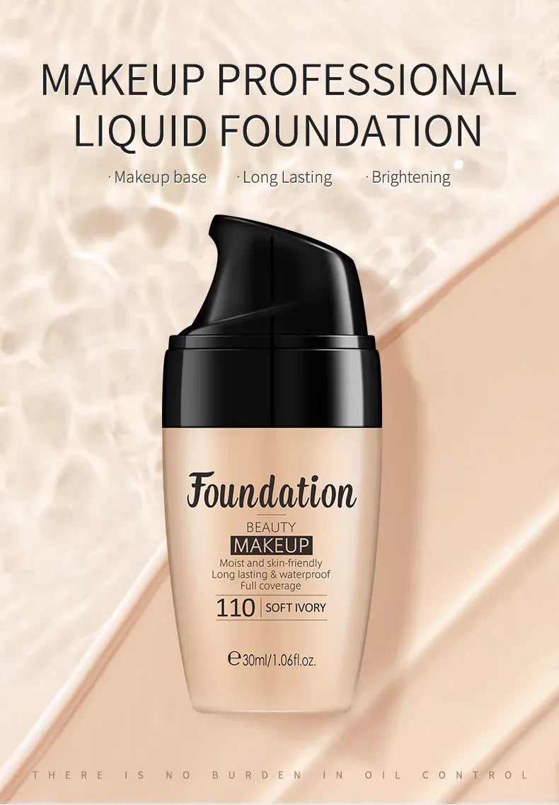 KissICON KissIcon Liquid Foundation Waterproof High Coverage