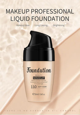 KissICON KissIcon Liquid Foundation Waterproof High Coverage