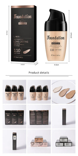 KissICON KissIcon Liquid Foundation Waterproof High Coverage