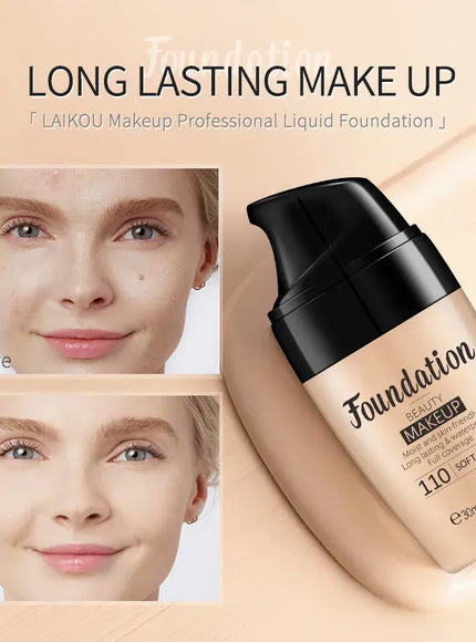 KissICON KissIcon Liquid Foundation Waterproof High Coverage