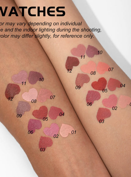 KissICON KissIcon Liquid Lipstick Set - 6 Pcs, Durable