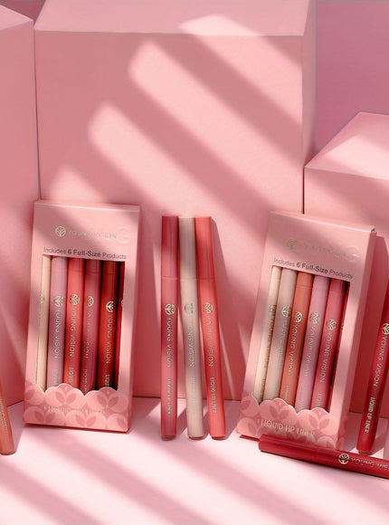 KissICON KissIcon Liquid Lipstick Set - 6 Pcs, Durable