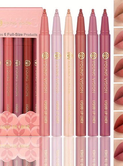 KissICON KissIcon Liquid Lipstick Set - 6 Pcs, Durable