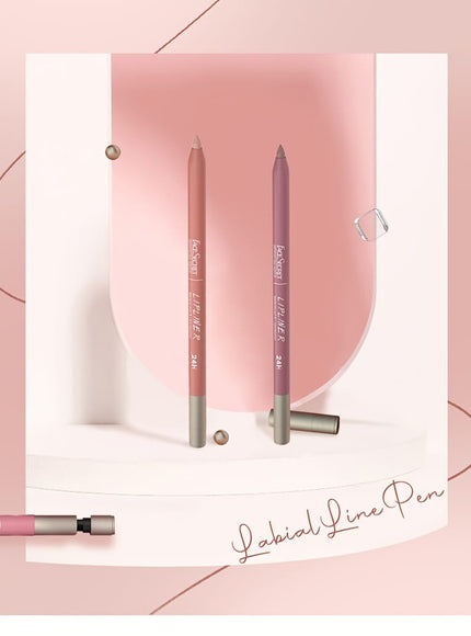 KissICON KissIcon Long-Lasting Waterproof Lip Liner - Rich Pigment