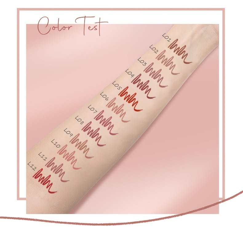 KissICON KissIcon Long-Lasting Waterproof Lip Liner - Rich Pigment