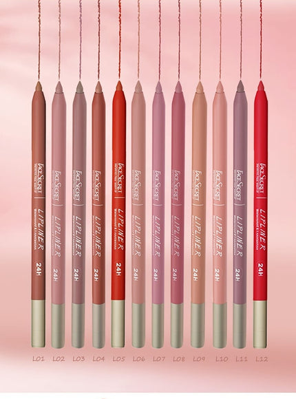 KissICON KissIcon Long-Lasting Waterproof Lip Liner - Rich Pigment