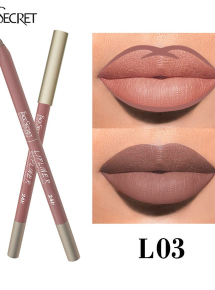 KissICON KissIcon Long-Lasting Waterproof Lip Liner - Rich Pigment