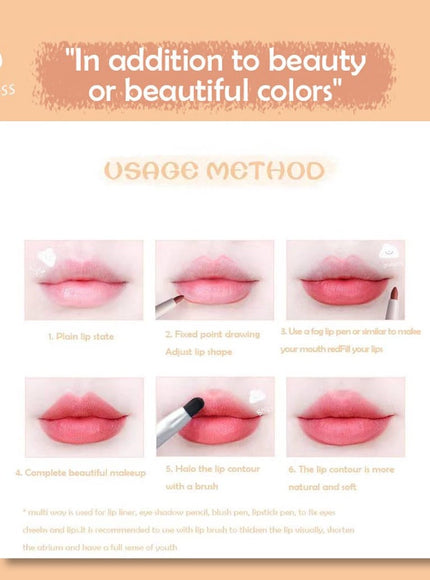 KissICON KissIcon Long-Lasting Waterproof Lip Liner - Rich Pigment