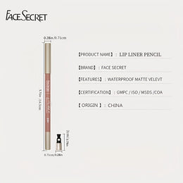 KissICON KissIcon Long-Lasting Waterproof Lip Liner - Rich Pigment