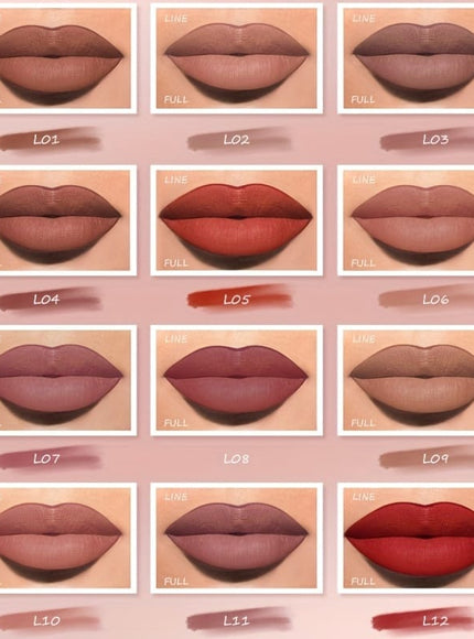 KissICON KissIcon Long-Lasting Waterproof Lip Liner - Rich Pigment