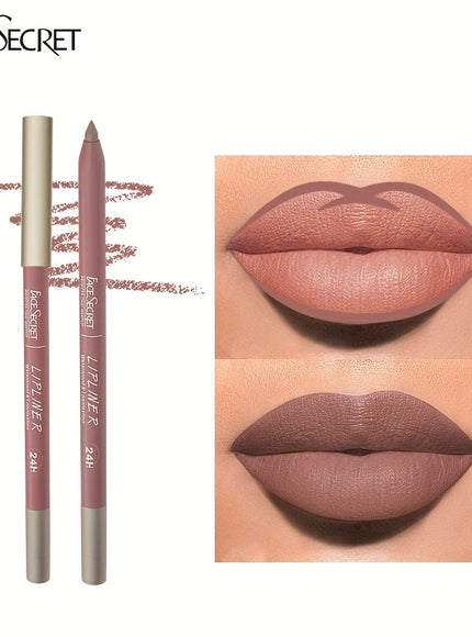 KissICON KissIcon Long-Lasting Waterproof Lip Liner - Rich Pigment