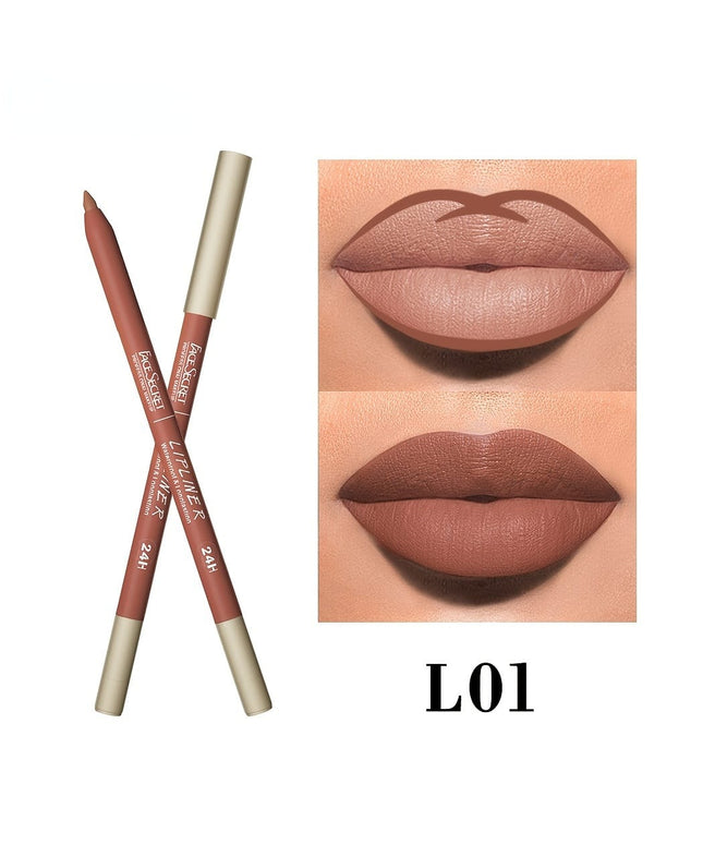 KissICON KissIcon Long-Lasting Waterproof Lip Liner - Rich Pigment