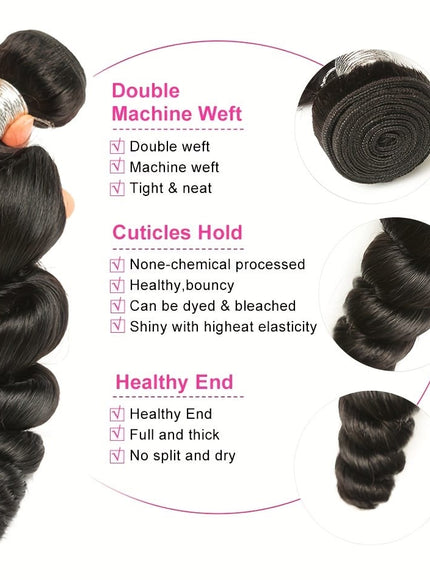 KissICON KissIcon Loose Wave 4 Bundles - 100 Percent