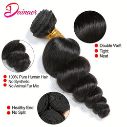 KissICON KissIcon Loose Wave Hair Bundles - Unprocessed Virgin