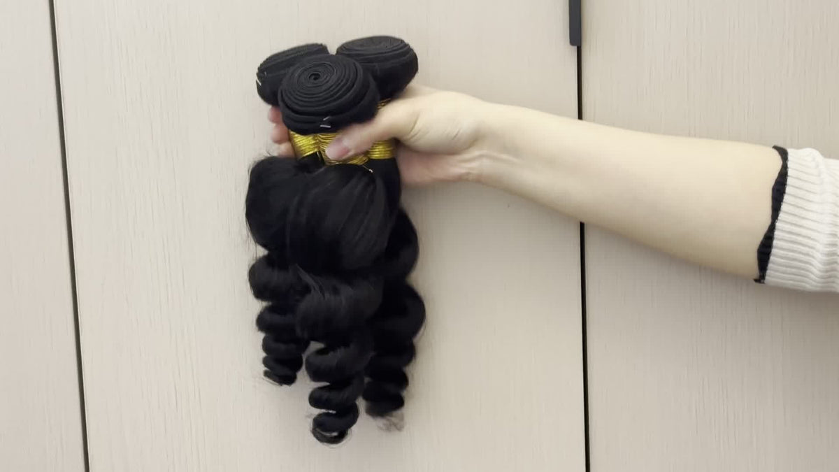 KissICON KissIcon Loose Wave Hair Bundles - Unprocessed Virgin