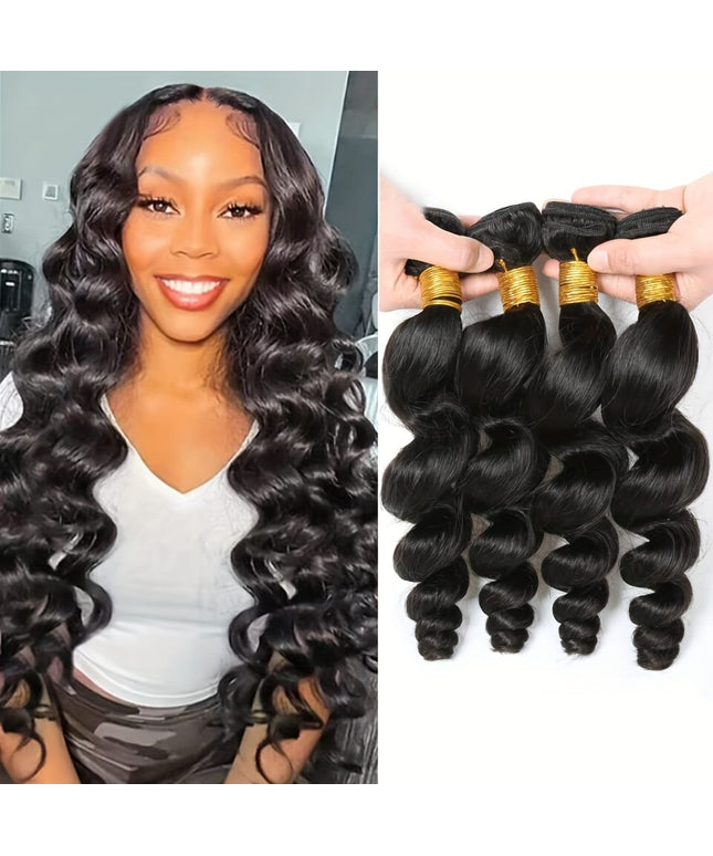 KissICON KissIcon Loose Wave Hair Bundles - Unprocessed Virgin