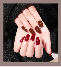 KissICON KissIcon LULAA 24Pcs Press On Acrylic Nails Detachable