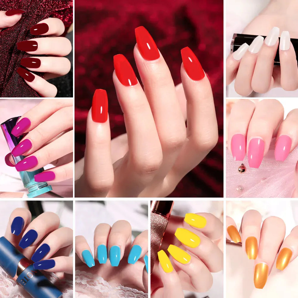 KissICON KissIcon LULAA 24Pcs Press On Acrylic Nails Detachable