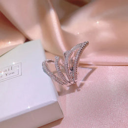 KissICON KissIcon Luxury 925 Silver Eternity Ring Anniversary Gift